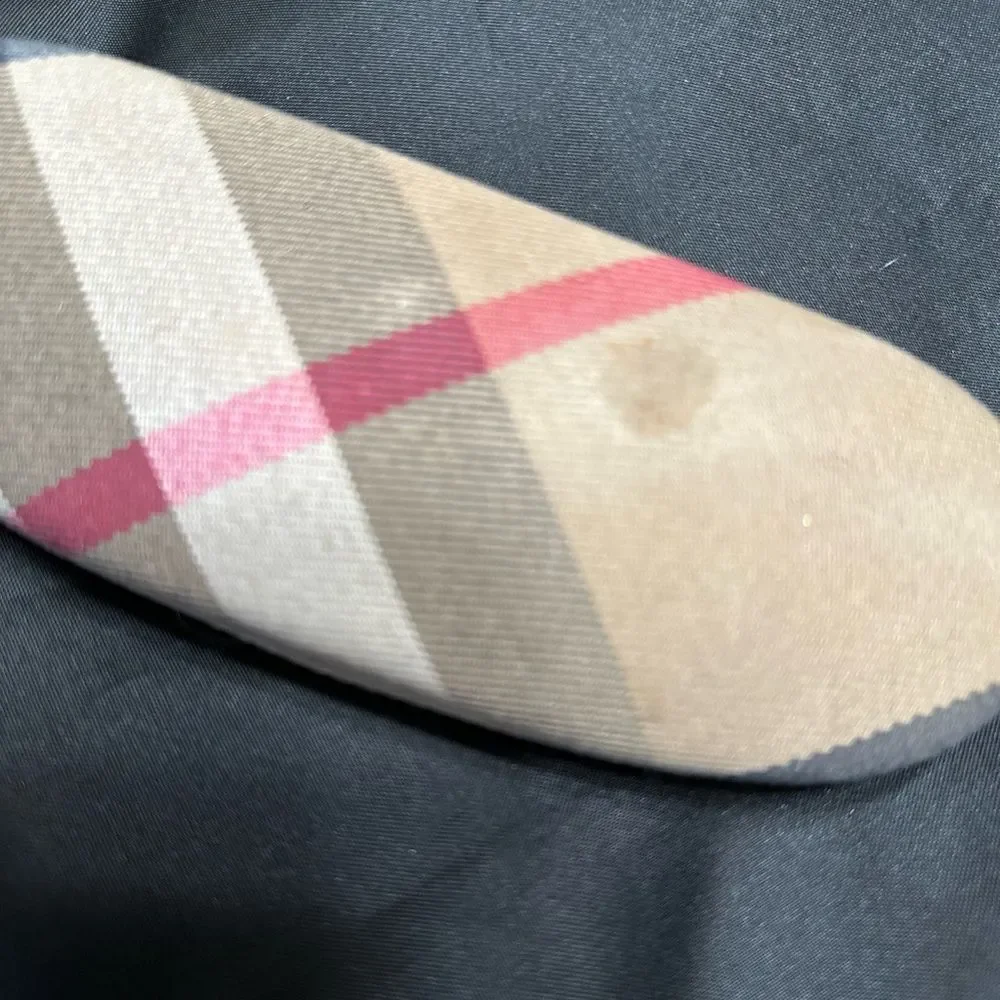 Traditional Burberry Plaid Spectacle Eyeglasses case